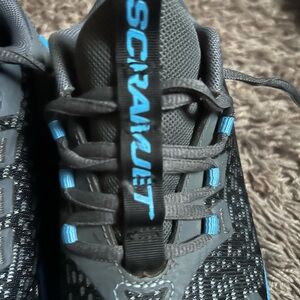 Under Armour Scramjet Kids Sneakers - Black and Blue